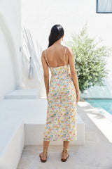 Sunset Promises Midi Dress Orange